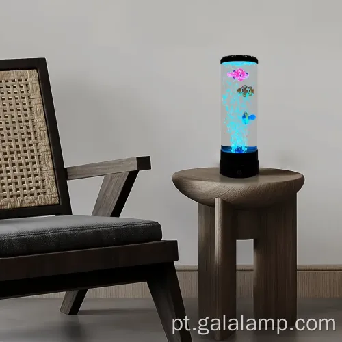 Lâmpada de água -viva elegante para uso doméstico e presente